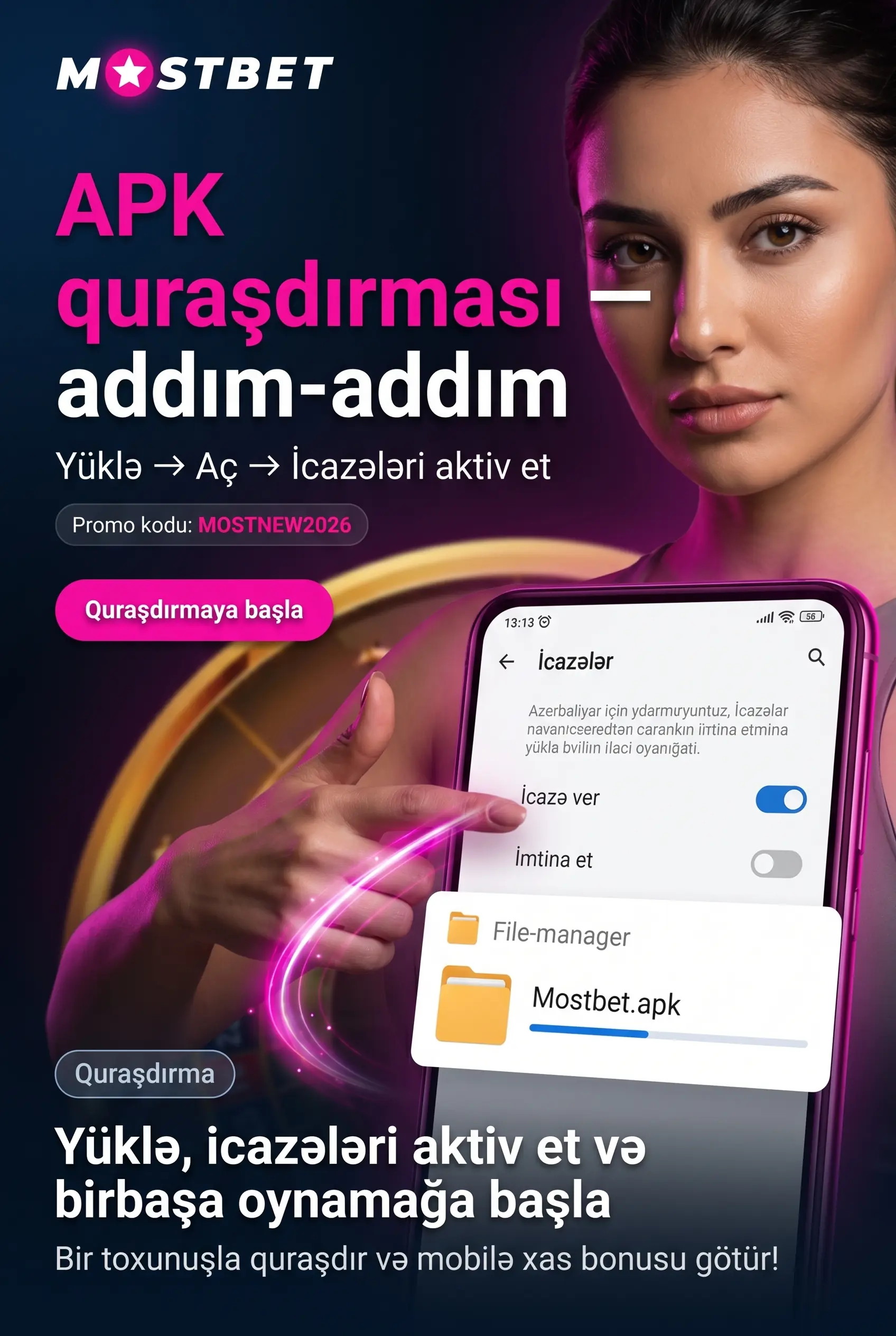 Mostbet APK Android-ə Necə Yüklənir
