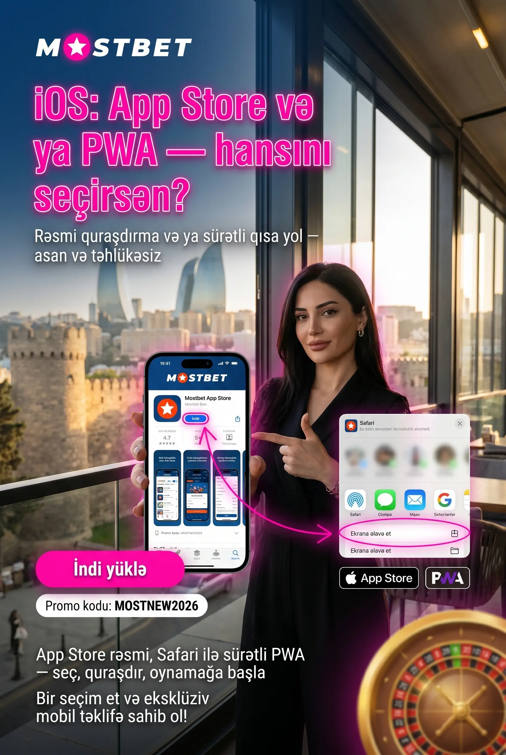 Mostbet iPhone-da: iOS və PWA Quraşdırması